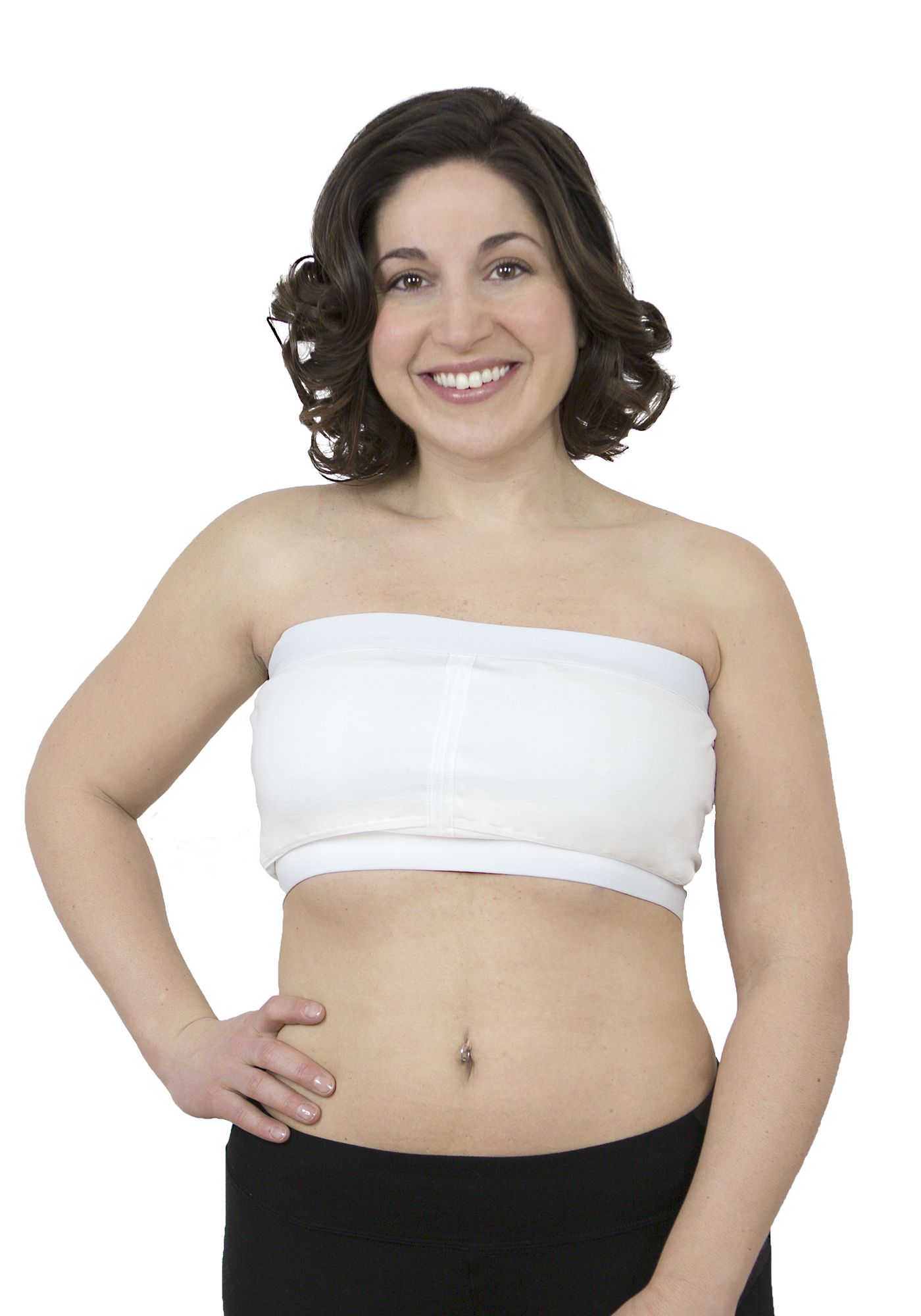 Rumina Hands-Free Pump&Nurse™ Essential Relaxed Cotton Bra in Nude