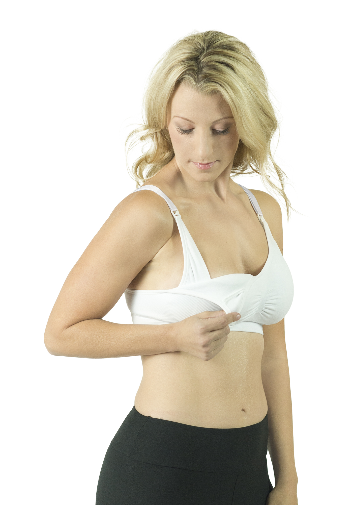 Buy Rumina 's Relaxed Nursing Bra With A Built-in Hands-Free