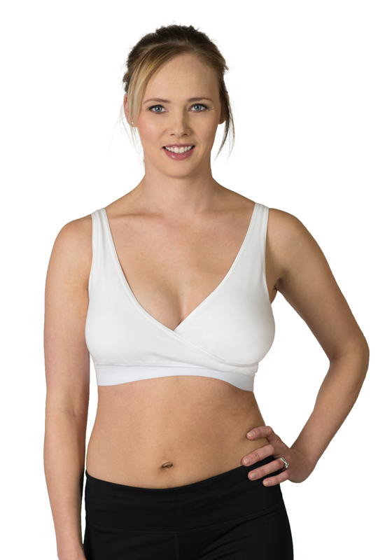  Essential Pump&Nurse All in One Nursing and Hands Free Pumping  Bra, US Company, White XS : Clothing, Shoes & Jewelry